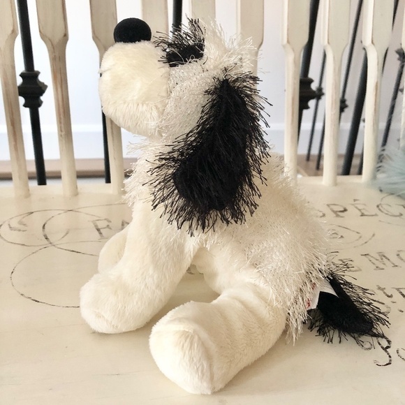Webkinz Black & White Cheeky Dog Ganz Stuffed Toy, Good Condition - Picture 9 of 12